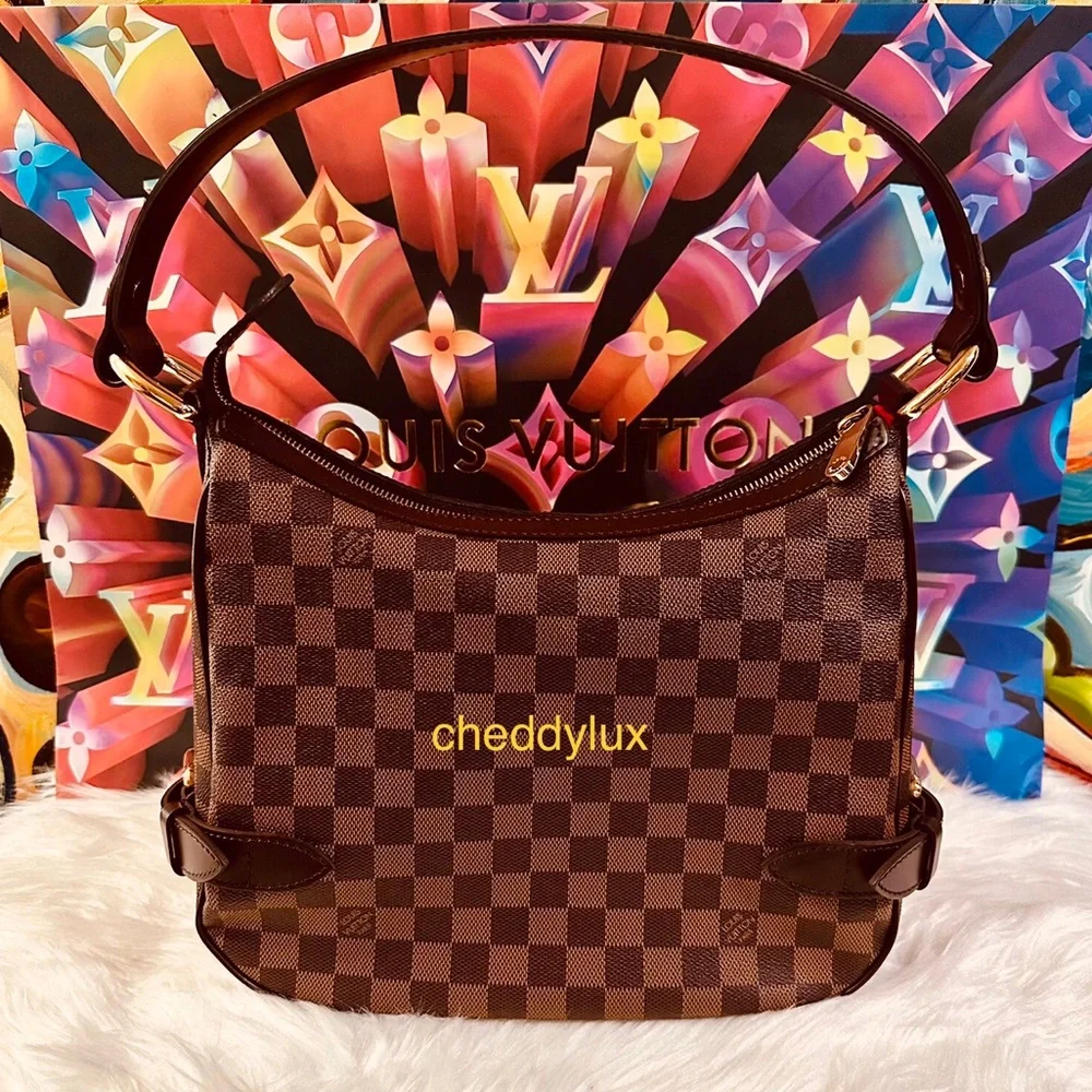 ❤️‍🔥❤️‍🔥❤️‍🔥Authentic Louis Vuitton Highbury Shoulder Bag Damier Ebene